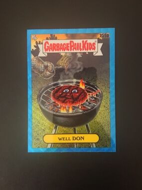 2024 Topps Garbage Pail Kids Chrome 7 - Well Don (259b) - Blue Wave /75   GENERA